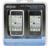 Dexim kit med tillbehör för iPhone 4, 5 delar, svart