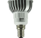 DELTACO LED-lampa, E14, varmvitt ljus, 3,5W, 230V, 180Lm, 2600-2800K, spot