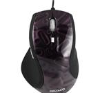 DELTACO, optisk mus, 1600dpi, 5 knappar+scroll, USB+PS2,  "Purple"