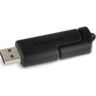 Minnen & Kortläsare - USB minnen - Kingston USB 2.0 minne, DataTraveler 100, utskjutbar kontakt 8GB, svart