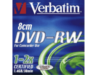 Optisk media (cd/dvd/bd) - DVD-R - Verbatim  8cm  DVD-RW, 1 st