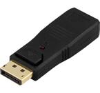 DisplayPort till HDMI adapter, 20-pin ha - 19-pin ho