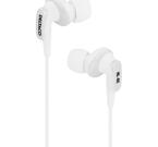 DELTACO in-ear öronsnäckor med 3,5mm anslutning, vit