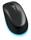 Microsoft Wireless Mouse 2000, BlueTrack, 2 knappar+scroll, USB, svart - bild 2