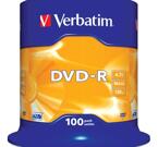 Verbatim DVD-R 16x, 100 pack