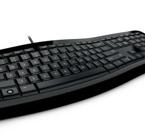 Microsoft Comfort Curve Keyboard 3000, USB, svart