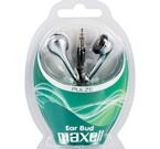 Maxell Pulze in-ear öronsnäckor, 32 Ohm, 3,5mm anslutning, 1,2m kabel, grå