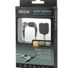 Dexim Y-adapter för ljud med ett par in ear öronsnäckor