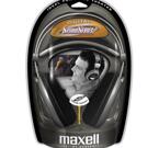 Maxell hörlur med volymkontroll, 60 Ohm, 3,5mm anslutning, 2,5m kabel