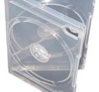 DVD fodral 2 skivor transparent, 5-pack