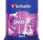 Verbatim DVD+R 16x, 100 pack