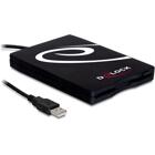 CD,DVD,Bluray läsare & brännare - DeLOCK diskettstation 3.5" extern, USB, svart
