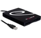 DeLOCK diskettstation 3.5" extern, USB, svart