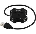 USB 2.0 hubb, 4xTyp A portar, 0,25m