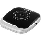 Kablar & kabelsortering - USB - Adapters & tillbehör - USB 2.0 hubb, 4xTyp A ho, överbelastningsskydd, svart/silver
