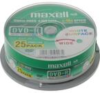 Maxell  DVD-R 16x, printable,25 pack