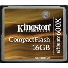 Minnen & Kortläsare - CF (Compact Flash) - Kingston minneskort, CompactFlash (CF), 16GB, Ultimate 600x