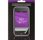 Transparent antireflexskydd till iPhone 3G/3Gs, rengöringsduk, 56x109mm, 2-pack