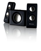 Verbatim portabla högtalare + subwoofer