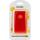 Plastskal till iPhone 3G/3Gs, transparent skärmskydd, rengöringsduk, transparent röd - bild 3