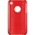 Plastskal till iPhone 3G/3Gs, transparent skärmskydd, rengöringsduk, transparent röd - bild 1