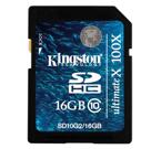 Kingston ultimateX 100X minneskort, SDHC, Class 10, 16GB