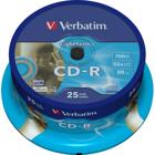 Verbatim CD-R 52x, LightScribe, 25-pack
