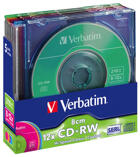 Verbatim 8cm CD-RW, 5-pack