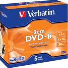 Verbatim  8cm  DVD-R, 5 pack