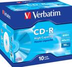 Verbatim CD-R 40x, High Capacity, 10-pack
