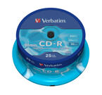 Verbatim CD-R 40x, High Capacity, 25-pack