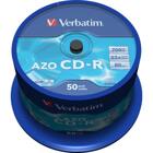 Verbatim CD-R 52x, datalifeplus crystal, 50-pack
