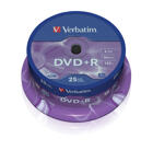 Verbatim DVD+R 16x, 25 pack