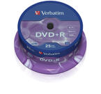 Verbatim DVD+R 16x, 25 pack