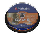 Verbatim DVD-R 16x, Lightscribe, 10 pack