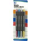 Cd marker metallic Deltaco, 4st