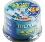 Maxell CD-R Printable 52x, spindel, 50-pack