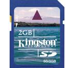 Kingston minneskort, SD, 2GB