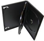 DVD fodral 3 skivor svart, 1-pack