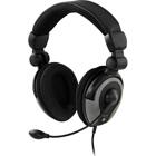 DELTACO headset, sluten, 32 Ohm, aktiv basvibration