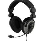 DELTACO headset, sluten, 32 Ohm, aktiv basvibration