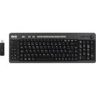 Tangentbord, Möss & Musmattor - Tangentbord - DELTACO, trådlöst tangentbord för Win MCE, optisk trackball