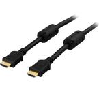 HDMI-kabel, 15m, v1.3, 19-pin ha-ha, 1080i, svart