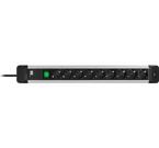 Bachmann, grenuttag med 9xCEE 7/4 uttag, 1xCEE 7/7 anslutning, central brytare, 1,5m kabel