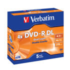 Optisk media (cd/dvd/bd) - DVD-R - Verbatim DVD-R 4x, Double Layer, 5 pack