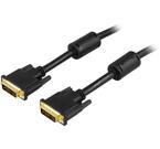 DVI monitorkabel Single Link, DVI-I ha - ha 2m