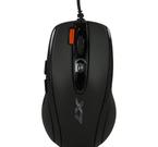 A4Tech X7 Oscar spelmus, 3600 DPI, 7 knappar och scroll/tilt, macro-minne, skates, USB, 1,8m, svart