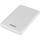DELTACO externt kabinett för 1x2,5" SATA-hårddisk, USB 3.0, aluminium/plast, matt ytfinish, silver - bild 1