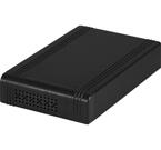 DELTACO externt kabinett för 3,5" IDE hårddisk, USB. Svart aluminium