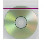 Plastficka för CD-skivor, förslutning, 100 pack